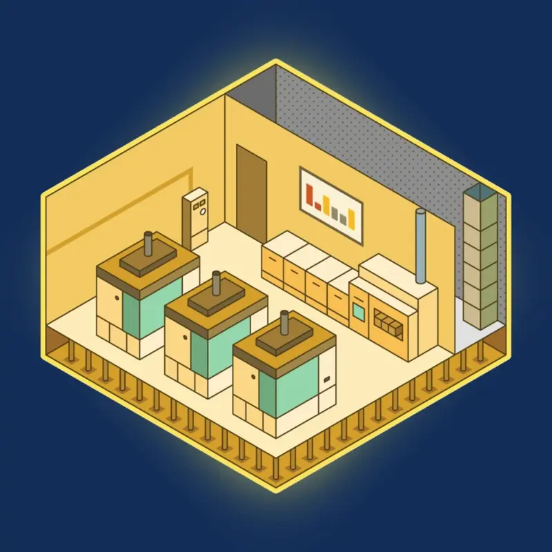 semiconductor fabrication cleanroom graphic