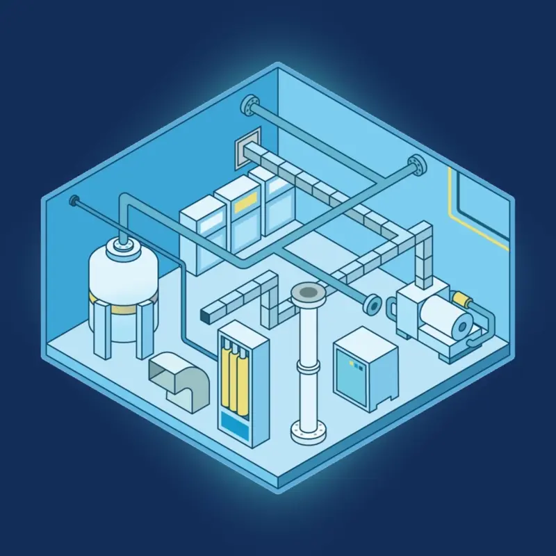 semiconductor sub fab room