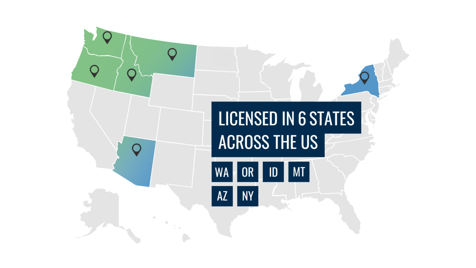 NWESI Design engineers are licensed across 6 States